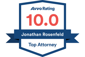 Avvo Rating 10, Jonathan Rosenfeld, top Attorney