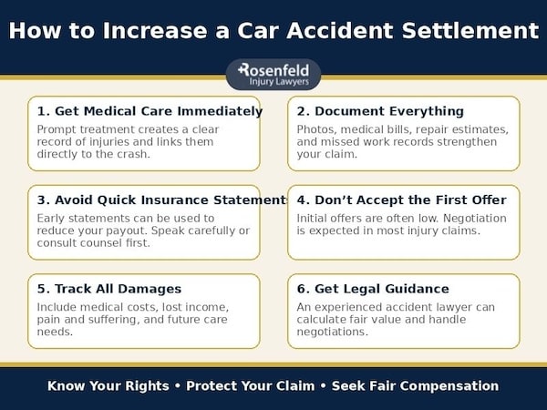 Documents required to start a car-accident-claim for damages.
