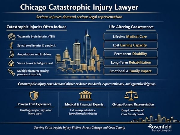 Catastrophic injury claim lawyer Chicago