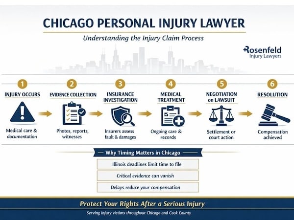 Personal injury legal representation in Chicago, IL