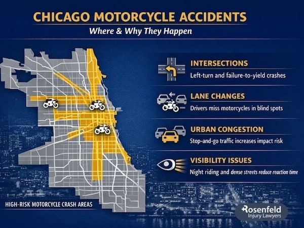 Experienced motorcycle crash attorney in Chicago, IL