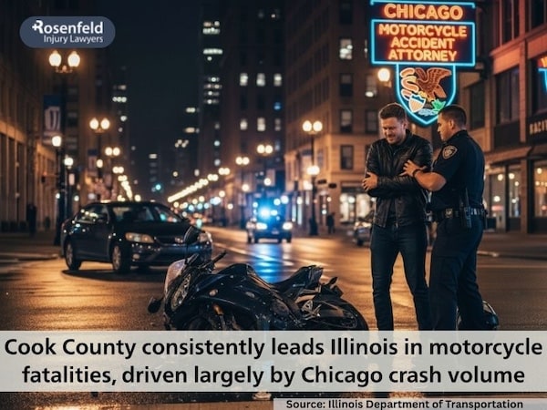 Experienced motorcycle accident lawyers in Chicago, IL
