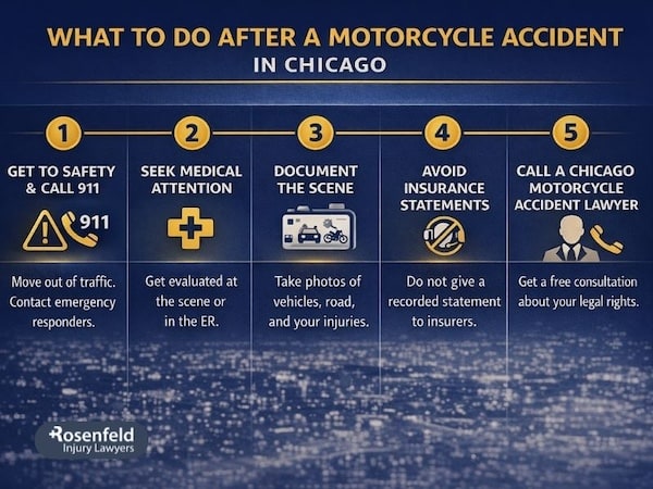 Experienced motorcycle accident law firm in Chicago, IL