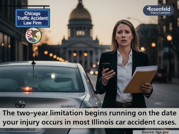 Illinois statute of limitations motor vehicle accident