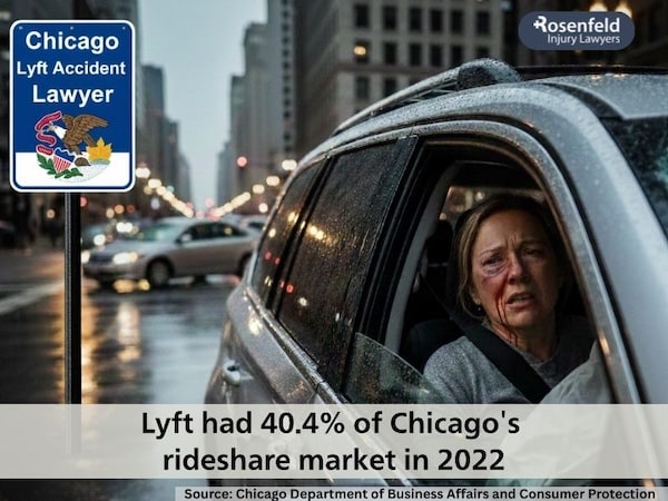 Chicago lawyer for accidents involving Uber and Lyft drivers