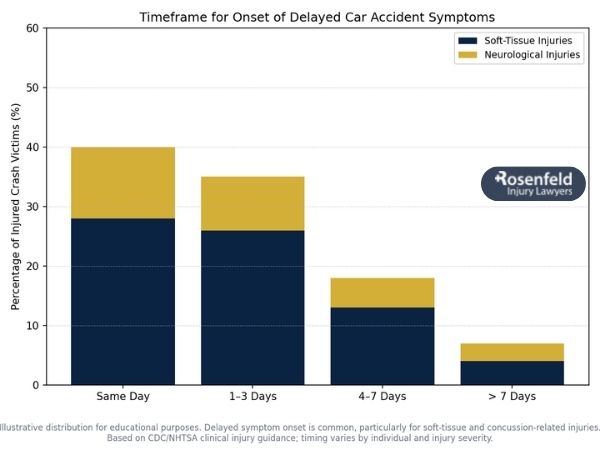 Delayed Car Accident Injuries