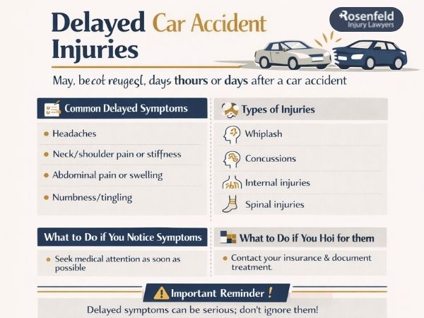 Delayed Car Accident Injuries