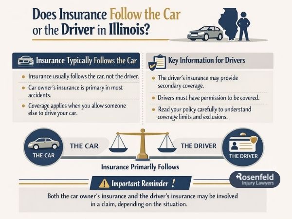 Does Insurance Follow the Car or the Driver in Illinois?