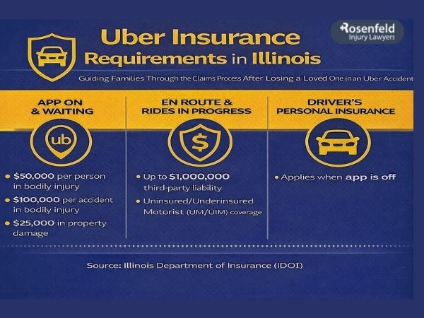 Liability coverage for an accident caused during an Uber trip.