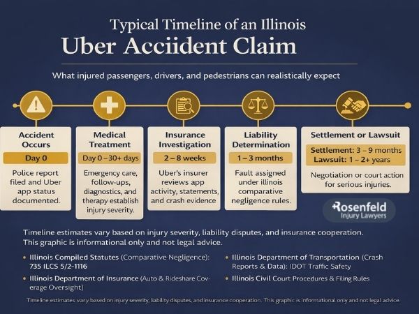 Calculating the average settlement for rideshare injuries.