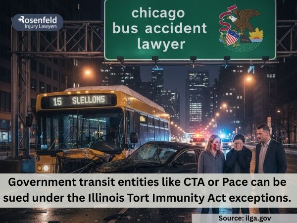 Who can you file a bus accident claim against