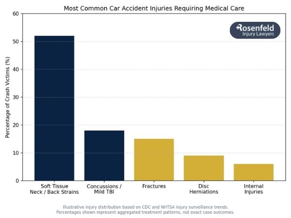 Compensation for medical care from the at fault driver's liability insurance