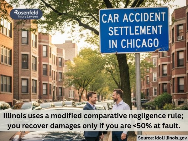 Settlement calculation after reaching maximum medical improvement following a car crash
