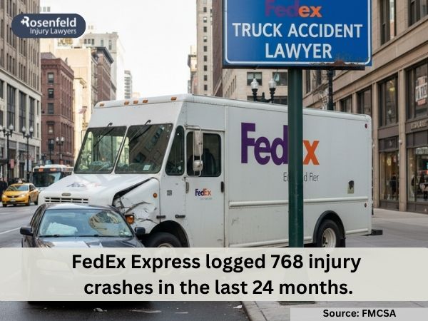 FedEx collision lawyer in Chicago