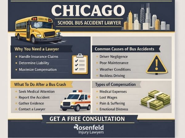 Legal help from a Chicago school bus accident attorney for victims.