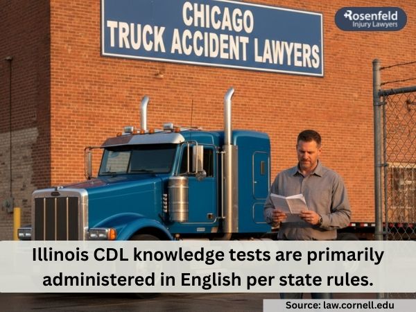 English requirement in the trucking industry 