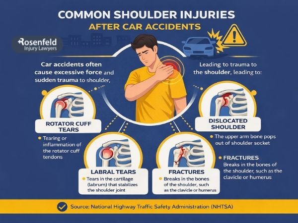 Understanding how whiplash can also cause shoulder pain after a car accident