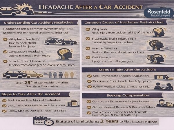 Localized pain symptoms associated with a skull fracture headache.