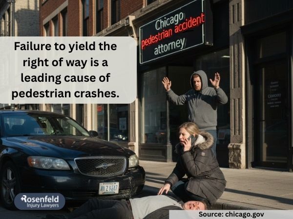 Distracted driving is a major cause of pedestrian accidents