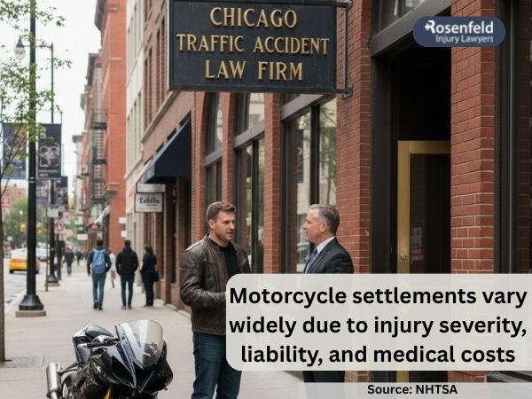 Key factors that determine a final motorcycle accident settlement.