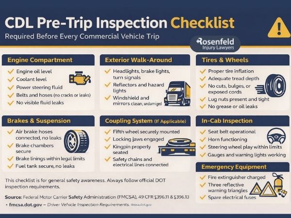 Looking under the chassis for any fluid leaks.