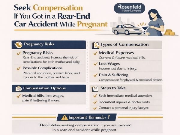 Filing a claim following a rear-end accident while pregnant in Illinois.
