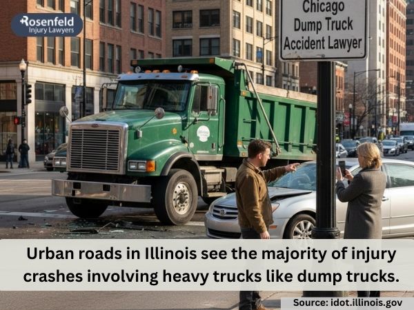 Calculating total medical expenses after a dump truck crash.