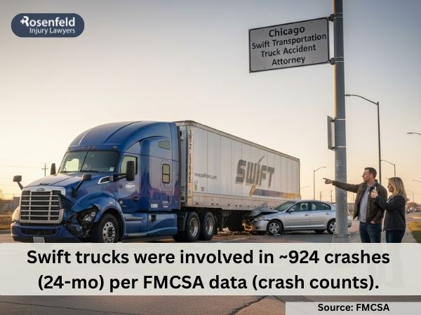 Swift Transportation accident attorneys negotiating settlements with insurance companies.