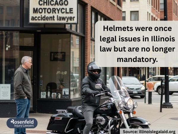 Requirements for earning a Class M motorcycle license in Illinois.