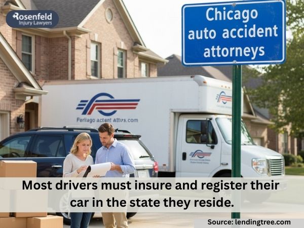 Insurance policies generally cover accidents nationwide