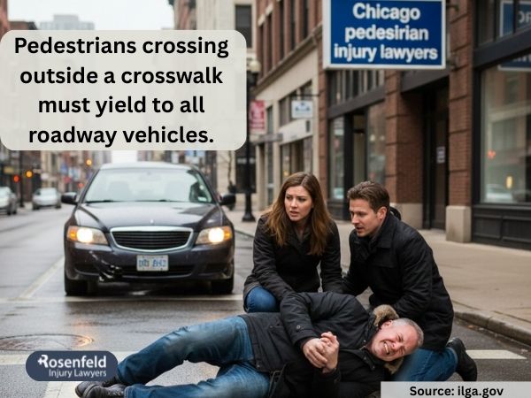 Pedestrian accidents at crosswalks