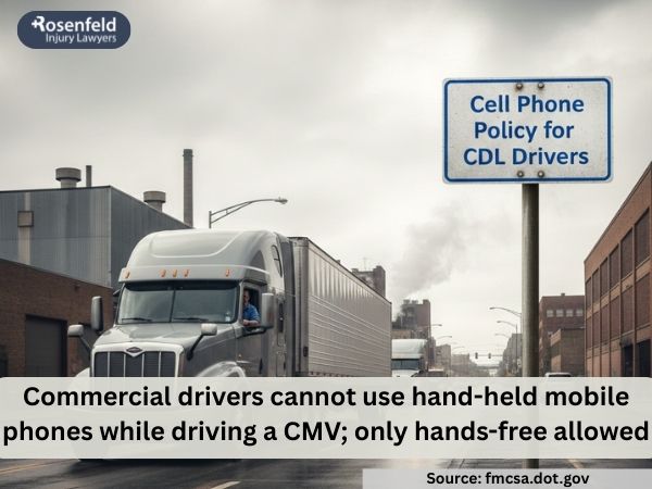 Fines for using a hand held mobile phone while driving.