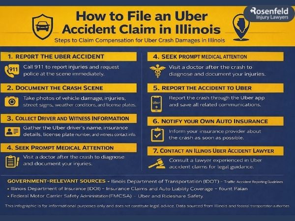 Understanding Illinois rideshare insurance coverage tiers.