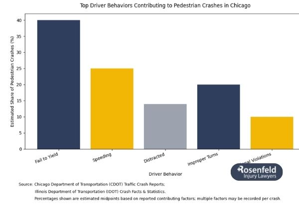 Evaluating factors that lead to pedestrian crashes.