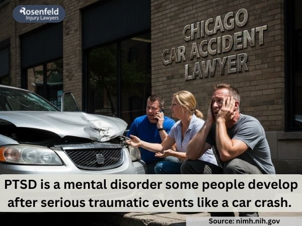 A collision is a leading cause of psychological trauma.