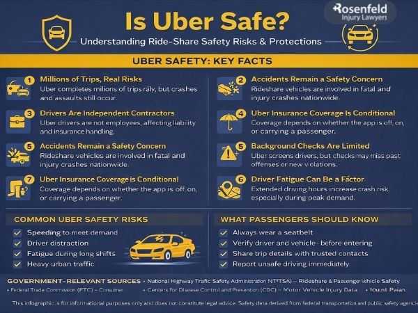 Using the app to access various safety features.