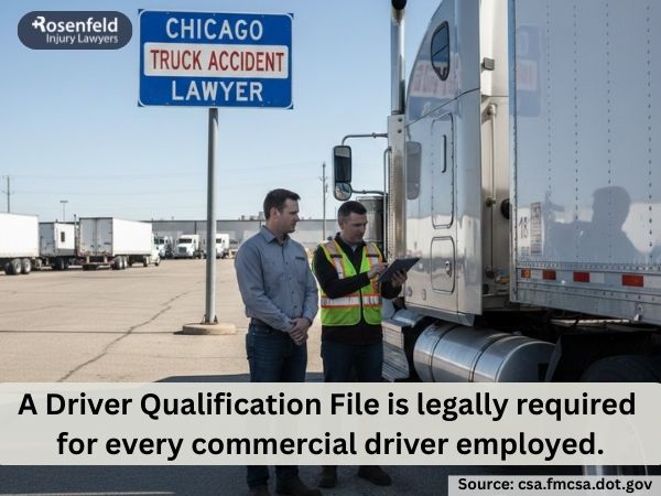 A truck driver presenting a valid medical examiner's certificate.