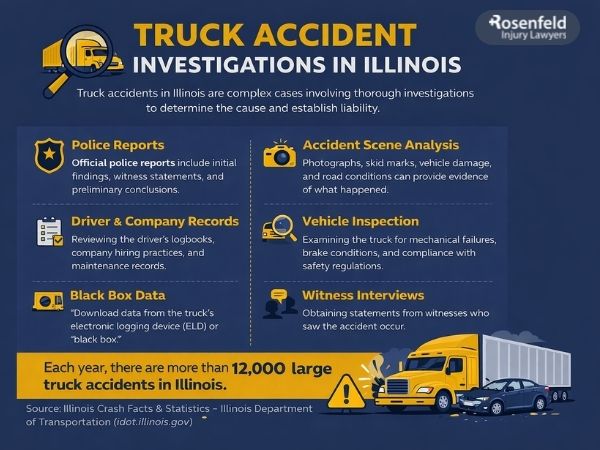 Black box data used to support a truck accident case.