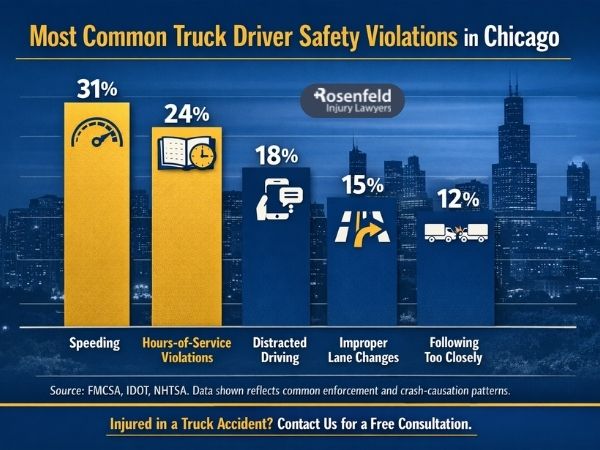 Safely navigating hazardous road conditions in Illinois.