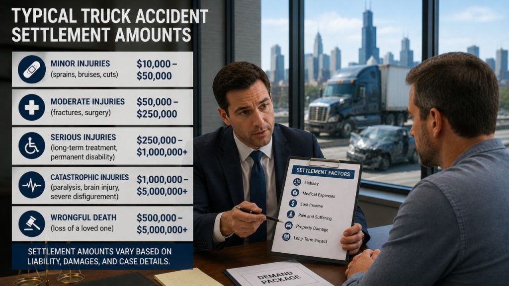 How Much Are Most Truck Accident Settlements?
